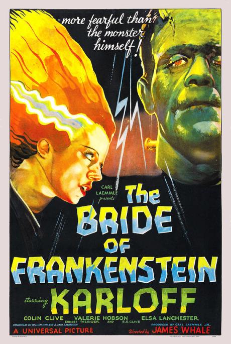 Poster of The Bride of Frankenstein
