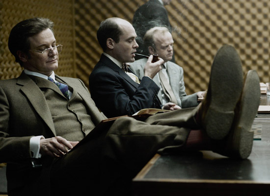 Colin Firth looking fine in a three-piece suit in TINKER TAILOR SOLDIER SPY  (2011) 